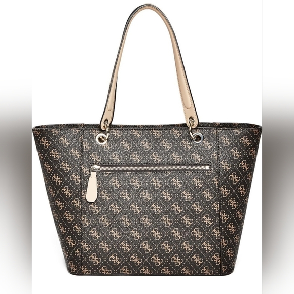 GUESS Brown And Black Women's Tote Bag - Picture 16 of 16